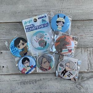 yuri on ice victor and yuri pin bundle